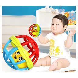 YAMAMA Ball Rattle Toy Set For Babies And Kids Rattle Baby Toy Colourful Non-Toxic Rattle Bell Cartoon Toy Educational Toy For Baby Learning Toy For Toddlers Educational Toy for New-born Baby  (Pack of 1 pcs  Multicolor And Design May Vary)-20
