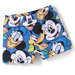 Babyhug  Disney Mickey Mouse Family Print Swimming Trunk - Blue-image-103