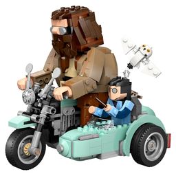 LEGO Harry Potter Hagrid & Harry's Motorcycle Ride, Magical Toy 617 Pieces - 76443 image 2