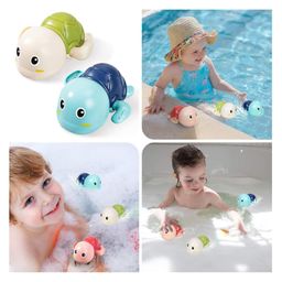 ADKD Swimming Turtle, Penguin & Duck Wind Up Bath Toys Pack Of 3 - (Color & Design May Vary) image 2