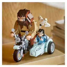 LEGO Harry Potter Hagrid & Harry's Motorcycle Ride, Magical Toy 617 Pieces - 76443 image 4