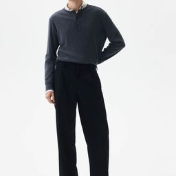 H&M Loose Fit Tailored Trousers-image-116