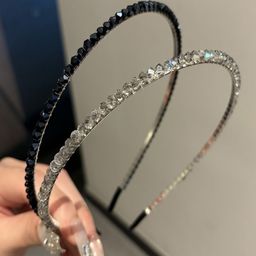 LYKAA Women Pack Of 3 EmbellishedBeaded Hair Hoop Hairband-image-19