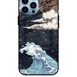 QRIOH Quirky Printed iPhone 13 Pro Max Back Case Mobile Accessories-image-95
