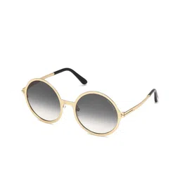 Tom Ford Women Round Sunglasses with UV Protected Lens-image-82