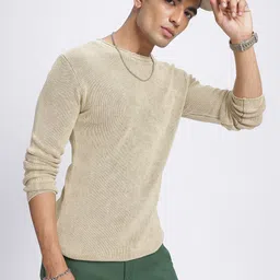 glitchez Comfy Vibe Ribbed Pullover-image-5
