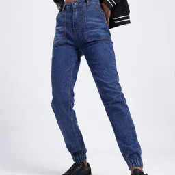 glitchez Women Retro Rewind Whiskers & Chevron Detail Joggers-image-23