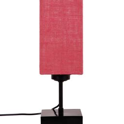 Devansh Pink Solid Traditional Buffet Table Lamp image 4