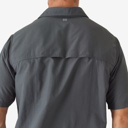 solognac LIGHTWEIGHT SHORT-SLEEVED SHIRT 100 GREY image 4