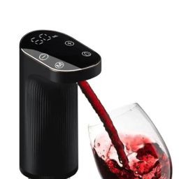 Smokey Cocktail Black Plastic Smart Wine & Liquor Electric Dispenser-image-98