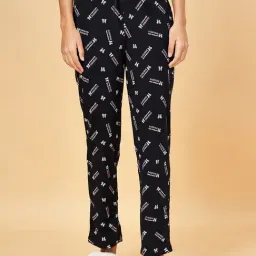 Dreamz by Pantaloons Black Cotton Printed Pyjamas-image-39