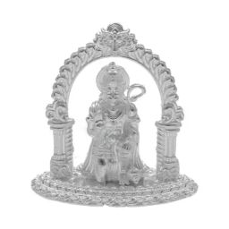 Sri Jagdamba Pearls 0.8 Silver Lord Hanuman Divine Idol - 12 gm-image-76