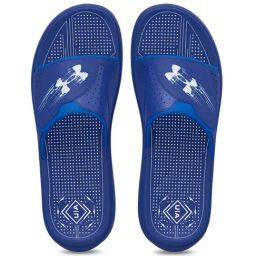 Under Armour Men's Mercenary Blue Slides-image-66