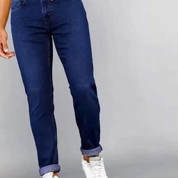 fineblu Men Slash Knee Stretchable Jeans-image-22