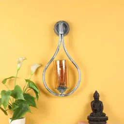 DecorativeRay Grey & Gold Iron Wall Light - Set of 1-picture-35