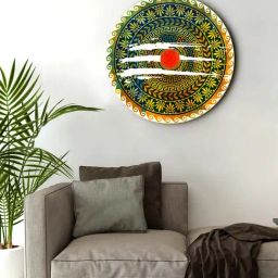 999Store Green & Brown MDF Wall Art Painting - Set of 1-image-62