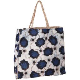 Fabindia White Printed Medium Tote Handbag-image-17