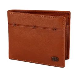 Red Chief Tan Leather Bi-Fold Wallet for Men-picture-20