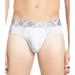 Jockey IC27 Men's Tactel Microfiber Elastane Stretch Solid Brief with Moisture Move Treatment-14