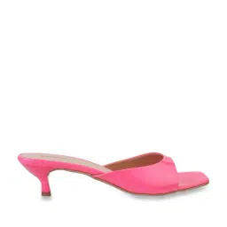 Mochi Women's Pink Casual Sandals-image-84