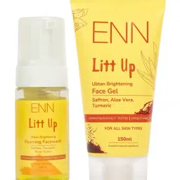 ENN Litt Up Ubtan Skin Brightening Forming Face Wash & Face Gel-23