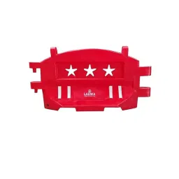 Ladwa 200 x 500 x 1000 mm Aero Star Type Interlock Ready Road Barricade Red-picture-33
