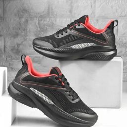 OFF LIMITS Men's NITRORUN Black & Red Running Shoes-picture-37