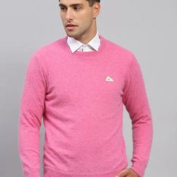 Monte Carlo Pink Regular Fit Pullover-image-55