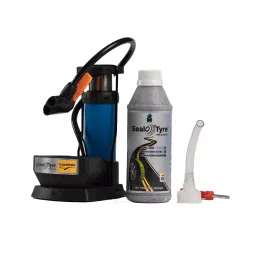 Seal-O-Tyre Bike Tyre Inflator Foot Air Pump & 250ml Tubeless Tyre Sealant (Pack of 10)-picture-22
