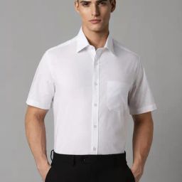 Louis Philippe White Regular Fit Printed Shirt-image-39