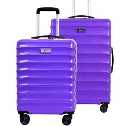 Luggero Set Of 2 Hard-Sided Trolley Bag-17