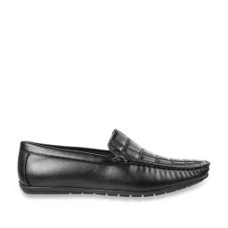 Walkway Men's Black Casual Loafers-image-66