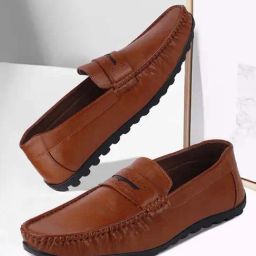 Fausto Men's Tan Casual Loafers-image-28