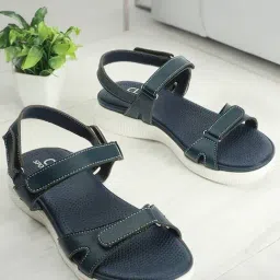 Carlton London Women's Navy Blue Ankle Strap Sandals-picture-31
