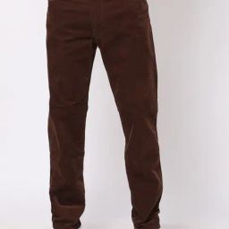 GAP Brown Relaxed Fit Solid Jeans-image-0
