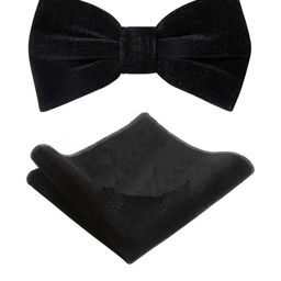 Velvet Bow Tie Pocket Square-image-76