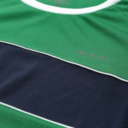 ALCIS Green & Black Color-Block T-Shirt image 5