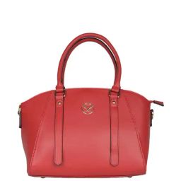 Sugarush Melisa Red Solid Medium Handbag-41