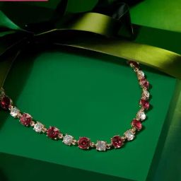 Zaveri Pearls Pink Dazzling Stones Embellished Party Bling Contemporary Necklace-ZPFK16392-image-51