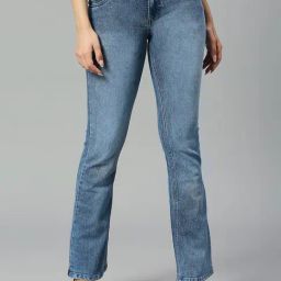 HJ HASASI Blue Low Rise Jeans-image-99