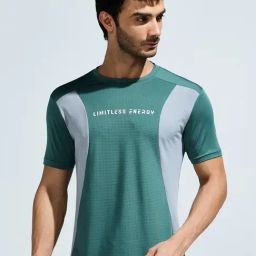 Domin8 Green Slim Fit T-Shirt-image-56