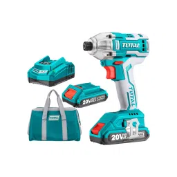 Total TIRLI2002 20 V 170 Nm Lithium-Ion Impact Driver Silver & Blue-image-27