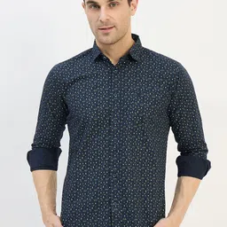 Duke Men Slim Fit Printed Casual Shirt-image-68