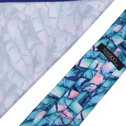 Tossido Multi Printed Necktie and Pocket Square Set For Men image 5