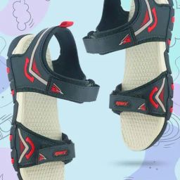 Sparx Kids Green Floater Sandals-image-94