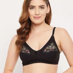 Clovia Black Cotton Everyday Bra-picture-12