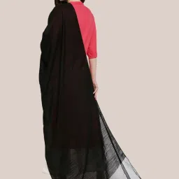 Dupatta Bazaar Black Linen Dupatta image 2