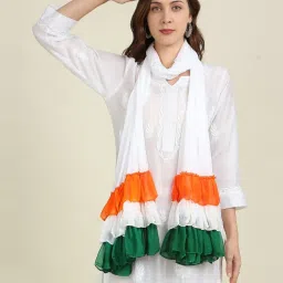 Dupatta Bazaar White Dupatta image 4