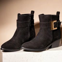 Inc.5 Women's Black Casual Booties-image-29