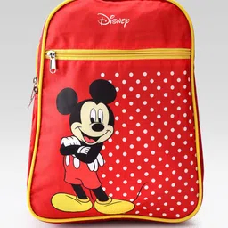 Priority Boys Mickey Mouse Printed School Backpack-17